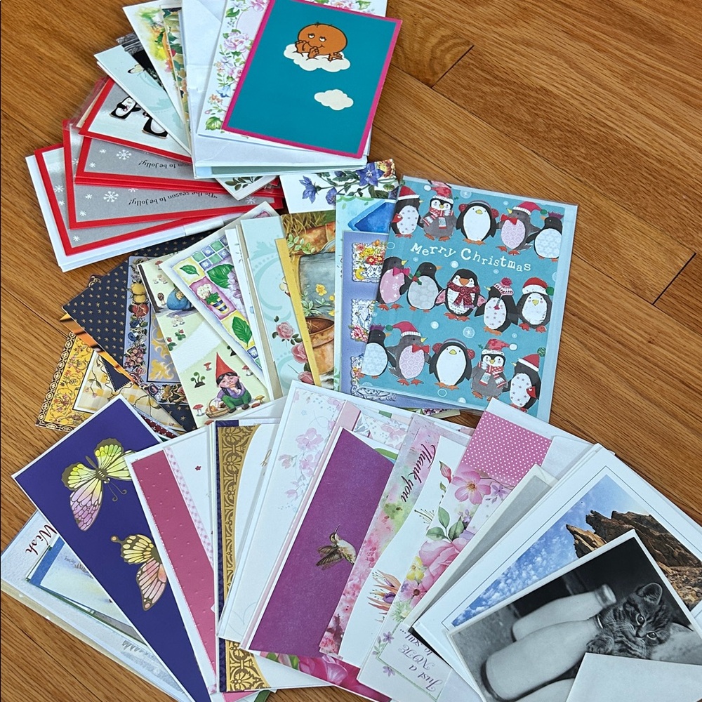 Assorted Greeting Cards Collection